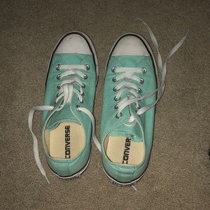 Blue converse